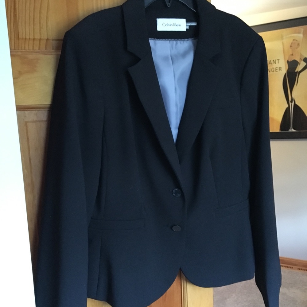 Calvin Klein, Black Suit Coat